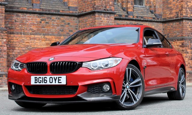 2016 16 BMW 4 Series 3.0 430D XDRIVE M SPORT 2d AUTO 255 BHP