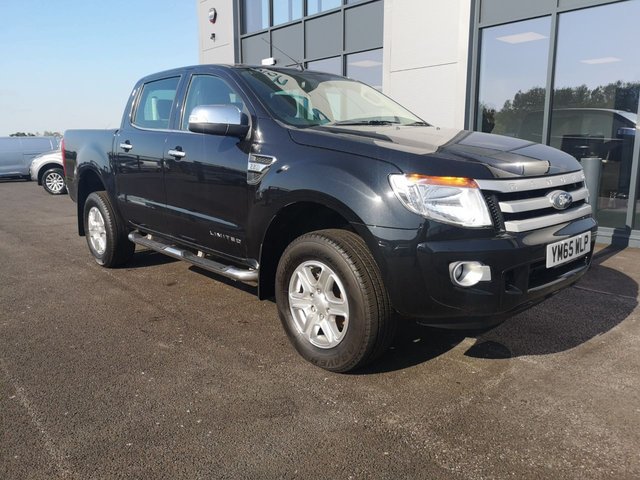 2016 65 Ford Ranger 2.2 LIMITED 4X4 DOUBLE CAB TDCI 150 PS HEATED SEATS
