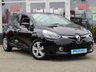 USED 2015 15 RENAULT CLIO 1.5 DYNAMIQUE MEDIANAV ENERGY DCI S/S 5d 90 BHP STUNNING, 1 OWNER, ZERO ROAD TAX, RENAULT CLIO 1.5 DCI ENERGY, DYNAMIQUE MEDIA NAV. Finished in DIAMOND BLACK PEARL with contrasting BLACK cloth interior. This is a very popular colour in this smart looking small car. This small family car is great to drive with hidden rear door handles designed to trick you into thinking it's a sporty 3 door. Features include Sat Nav, DAB, B/Tooth, Alloys, Zero Road Tax and much more. Just Dealer serviced at 7600 miles on 18.3.2019. and MOT due 26.03.2020.