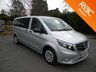 USED 2016 16 MERCEDES-BENZ VITO 2.1 114 BLUETEC TOURER PRO 5d 136 BHP Full Leather, 9 Seats, Cruise Control, Bluetooth, Air Con