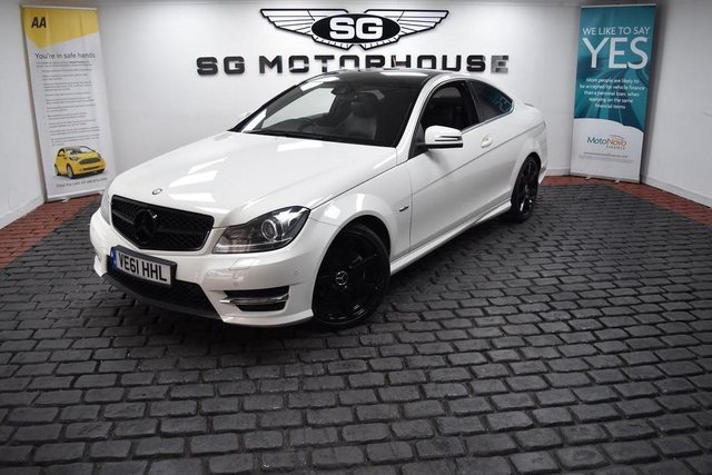 2011 61 Mercedes-Benz  2.1 C220 CDI BlueEFFICIENCY AMG Sport Edition 125 7G-Tronic 2dr