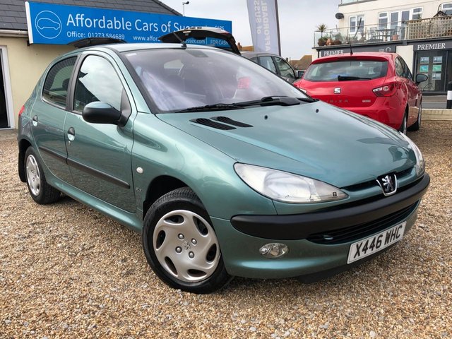 2001 Peugeot 206 1.4 GLX 5d AUTOMATIC