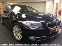 USED 2011 61 BMW 5-SERIES BMW 535D SE TOURING 8 SPEED AUTO DIESEL ESTATE UK DELIVERY* RAC APPROVED* FINANCE ARRANGED* PART EX