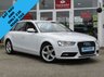 USED 2015 65 AUDI A4 2.0 AVANT TDI ULTRA SE TECHNIK 5d 161 BHP STUNNING, 1 OWNER, £30 ROAD TAX, AUDI A4 2.0 TDI ULTRA SE TECHNIK, 161 BHP. Finished in GLACIER WHITE PEARL with contrasting cream LEATHER trim. This popular Audi Estate has genuine good looks and a luxurious feel. Great to drive and practical with loads of room for the average sized family. Features include, Sat Nav, Blue Tooth, Parking Sensors, DAB, Full Leather and much more.