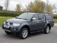 USED 2010 10 MITSUBISHI L200 2.5 DI-D 4X4 BARBARIAN LB DCB 1d 175 BHP SAT NAV+LEATHER+BLUETOOTH** NO VAT