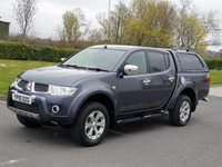USED 2010 10 MITSUBISHI L200 2.5 DI-D 4X4 BARBARIAN LB DCB 1d 175 BHP SAT NAV+LEATHER+BLUETOOTH** NO VAT