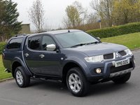 USED 2010 10 MITSUBISHI L200 2.5 DI-D 4X4 BARBARIAN LB DCB 1d 175 BHP SAT NAV+LEATHER+BLUETOOTH** NO VAT