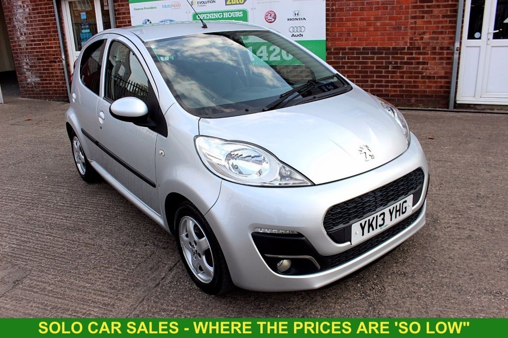 2013 13 PEUGEOT 107 1.0 ALLURE 5d 68 BHP