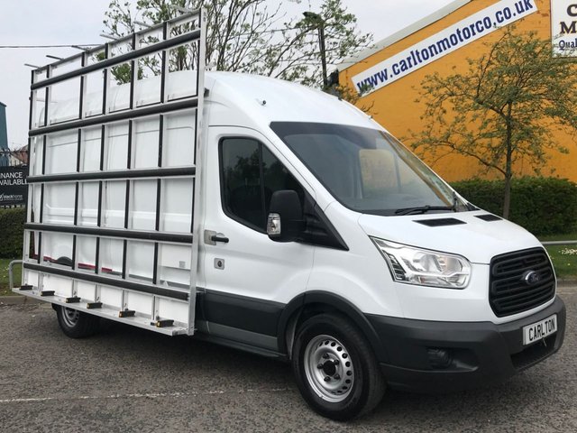 2015 15 Ford Transit 350 Tdci [ GLAZIERS FRAIL / GLASS RACK ] LWB HIGH ROOF VAN 