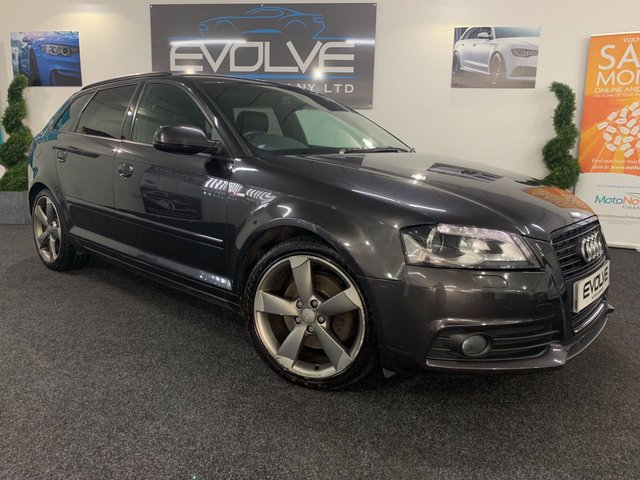 2012 12 Audi A3 2.0 SPORTBACK TDI S LINE SE 5d 168 BHP