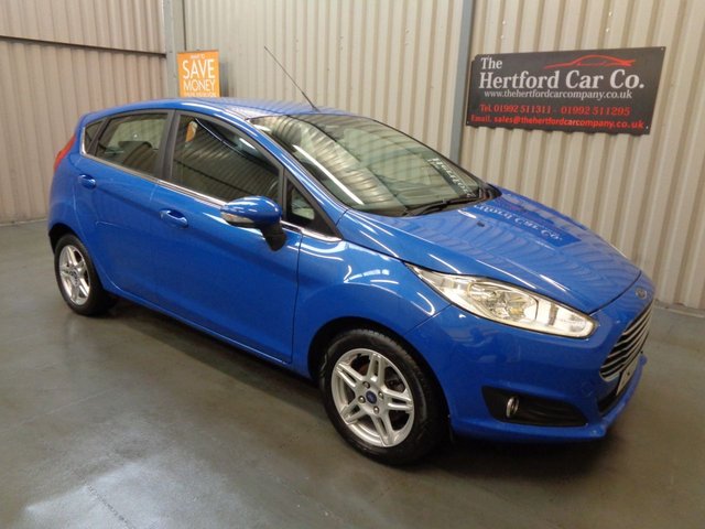 2013 13 Ford Fiesta 1.2 ZETEC 5d 81 BHP