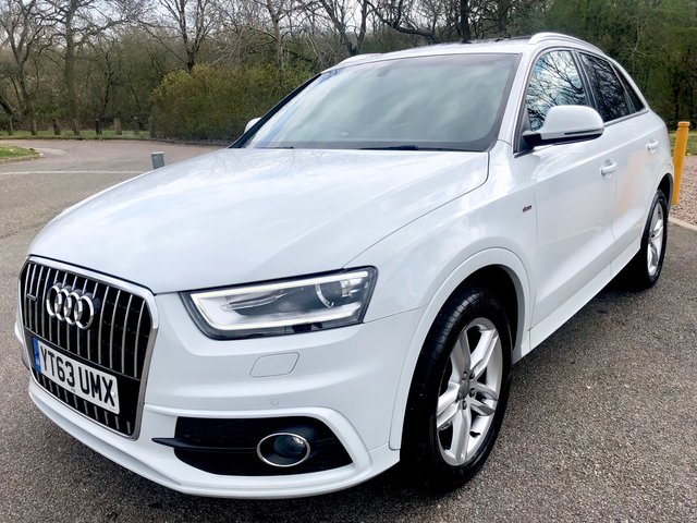 2013 63 Audi Q3 2.0 TDI QUATTRO S LINE 5d AUTO 175 BHP