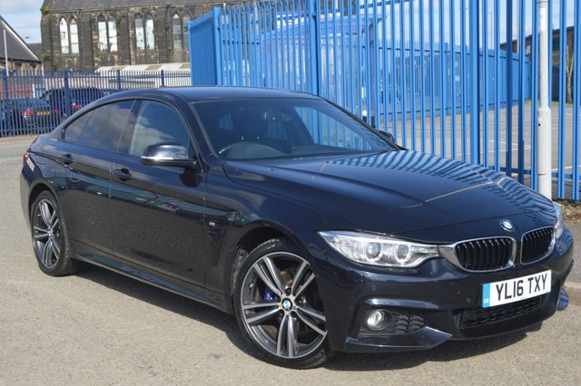 2016 16 BMW 4 Series 2.0 420D XDRIVE M SPORT GRAN COUPE 4d 188 BHP