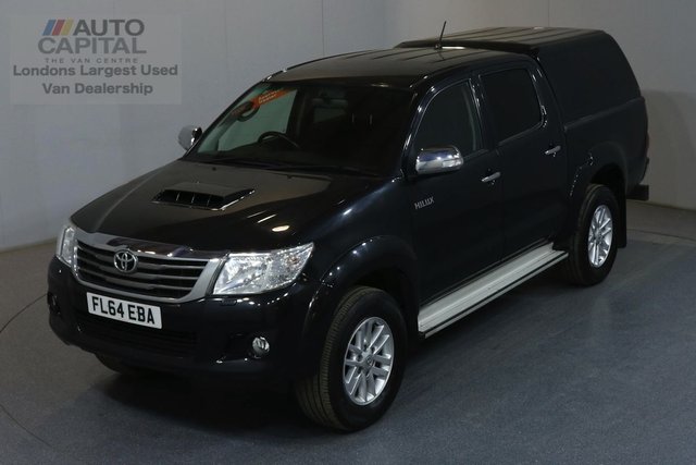 2014 64 TOYOTA HI-LUX 2.5 ICON 4X4 D-4D DCB 142 BHP AIR CON