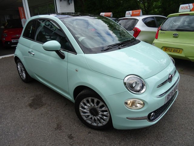 2016 16 Fiat 500 0.9 TWINAIR LOUNGE 3d 105 BHP NEW SHAPE