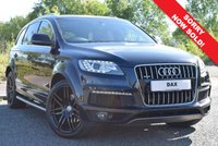 USED 2011 61 AUDI Q7 3.0 TDI QUATTRO S LINE 5d AUTO 245 BHP FULL AUDI SERVICE HISTORY! NAV! PAN ROOF! BOSE! REV CAM!