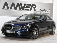 USED 2014 64 MERCEDES-BENZ CLS CLASS 3.0 CLS350 BLUETEC AMG LINE PREMIUM 4d AUTO 255 BHP FROM &pound;319.60 PER MONTH - NO DEPOSIT