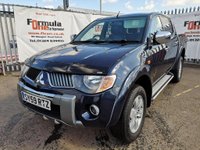 USED 2010 59 MITSUBISHI L200 2.5 DI-D Warrior Double Cab Pickup 4WD 4dr FULL LEATHER+4X4+DIESEL