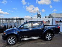 USED 2010 59 MITSUBISHI L200 2.5 DI-D Warrior Double Cab Pickup 4WD 4dr FULL LEATHER+4X4+DIESEL