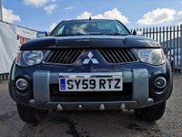 USED 2010 59 MITSUBISHI L200 2.5 DI-D Warrior Double Cab Pickup 4WD 4dr FULL LEATHER+4X4+DIESEL