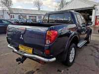 USED 2010 59 MITSUBISHI L200 2.5 DI-D Warrior Double Cab Pickup 4WD 4dr FULL LEATHER+4X4+DIESEL