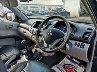 USED 2010 59 MITSUBISHI L200 2.5 DI-D Warrior Double Cab Pickup 4WD 4dr FULL LEATHER+4X4+DIESEL