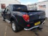 USED 2010 59 MITSUBISHI L200 2.5 DI-D Warrior Double Cab Pickup 4WD 4dr FULL LEATHER+4X4+DIESEL