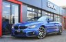 USED 2017 17 BMW 4 SERIES 3.0 430D M SPORT 2d AUTO 255 BHP M PERFORMANCE BODY KIT*20 INCH COMPETITION ALLOYS*BLACK LEATHER*FINISHED IN ESTRIOL BLUE PAINTWORK WITH A GREAT SPEC INCLUDING M4 GLOSS BLACK KIDNEY GRILL CONVERTIBLE COMFORT PACKAGE INCLUDING NECK SCARF AND HEATED STEERING WHEEL PROFESSIONAL WIDE SCREEN NAVIGATION WITH CONCIERGE SERVICES ELECTRIC MEMORY SEATS HEATED FRONT SEATS BLACK DAKOTA LEATHER WITH ALUMINIUM HEXAGON TRIMS AND MATT BLUE ACCENT STRIPS - XENON LIGHTS - SPORTS AUTOMATIC TRANSMISSION LIGHT PACKAGE CRUISE CONTROL CONNECTED DRIV