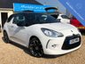 USED 2013 13 CITROEN DS3 1.6 E-HDI DSTYLE PLUS 3d 90 BHP Two tone White and Black with Zero Road Tax