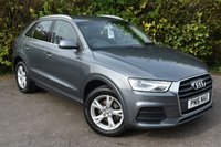 USED 2016 16 AUDI Q3 2.0 TDI SE 5d 148 BHP SUPERB VALUE 1 OWNER DRIVE SELECT SATNAV