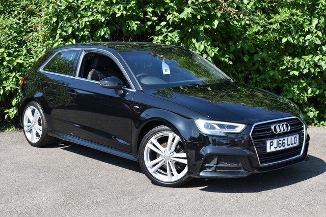 2016 66 Audi A3 1.6 TDI S LINE 3d 109 BHP TECH PACK