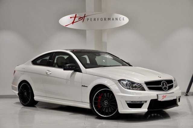 2012 62 Mercedes-Benz  6.2 C63 AMG 2d AUTO 457 BHP PERFORMANCE PACK PLUS 1 OWNER