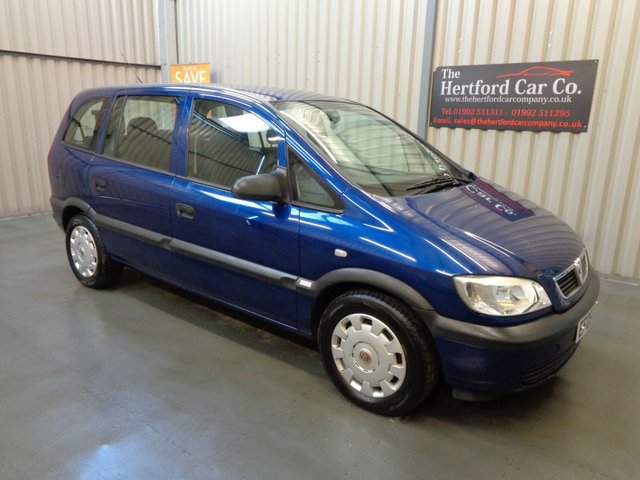 2005 05 Vauxhall Zafira 1.6 LIFE 16V 5d 99 BHP