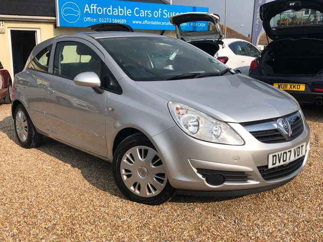 2007 07 Vauxhall Corsa 1.4 CLUB 3d 90 BHP