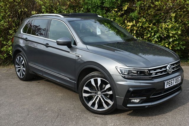 2017 67 Volkswagen Tiguan 2.0 R LINE TDI BMT 4MOTION DSG 5d AUTO 148 BHP