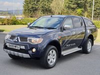 USED 2009 59 MITSUBISHI L200 2.5 ANIMAL LWB DCB 1d AUTO 164 BHP ** NO VAT ** NO VAT +   CANOPY