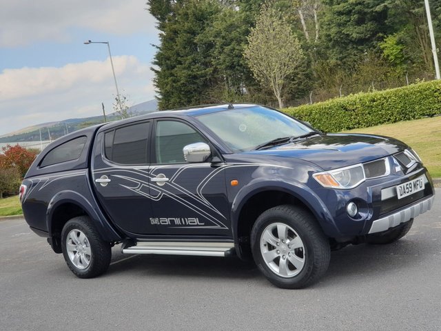 2009 59 Mitsubishi L200 2.5 ANIMAL LWB DCB 1d AUTO 164 BHP