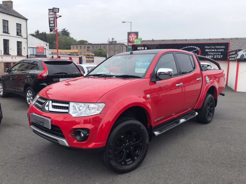 USED 2014 14 MITSUBISHI L200 2.5 DI-D 4X4 BARBARIAN BLACK LB DCB AUTO 175 BHP IMMACULATE CONDITION THROUGHOUT