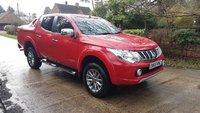 USED 2015 65 MITSUBISHI L200 2.4 DI-D 4X4 WARRIOR DCB 1d 178 BHP 