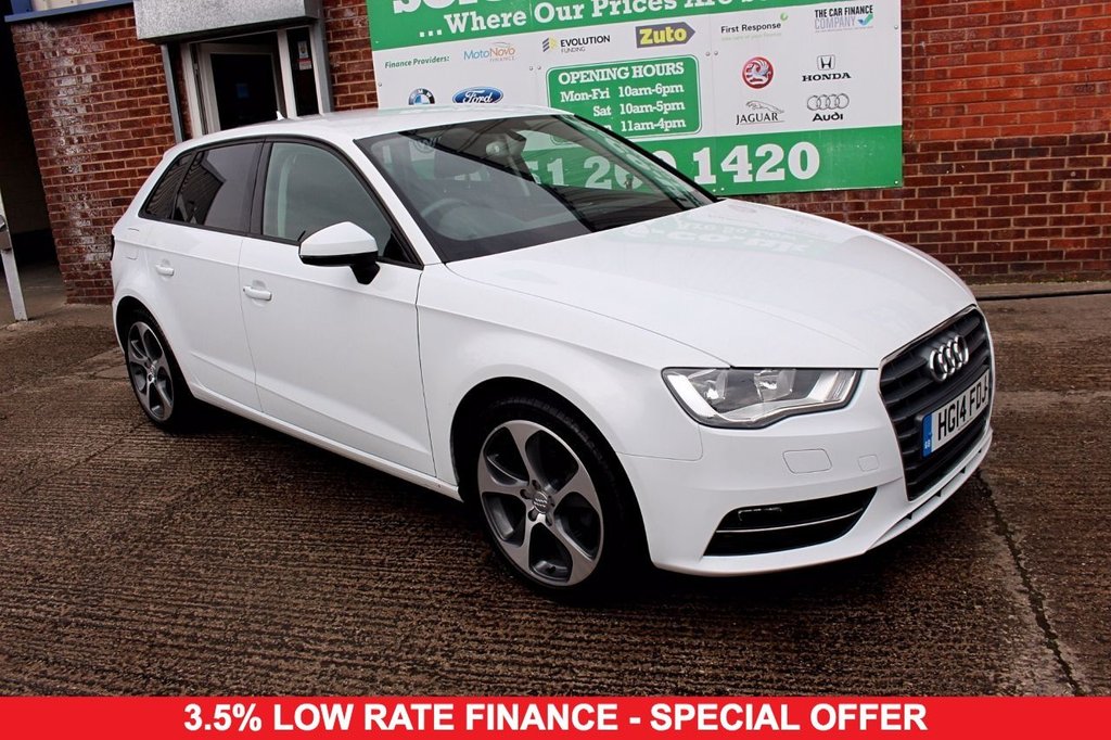 2014 14 AUDI A3 1.6 TDI SE 5d 104 BHP