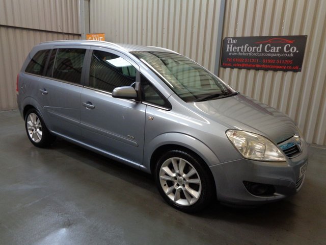 2009 09 Vauxhall Zafira 1.9 DESIGN CDTI 5d 150 BHP