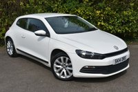 USED 2014 14 VOLKSWAGEN SCIROCCO 1.4 TSI Coupe 3dr Petrol Manual (149 g/km, 123 bhp) FSH SATNAV DAB RADIO