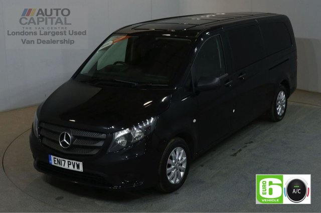 2017 17 MERCEDES-BENZ VITO 2.1 114 BLUETEC TOURER SELECT 136 BHP EXTRA LWB EURO 6 AIR CON 9 SEATER