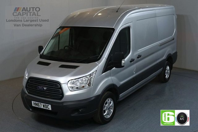 2017 67 FORD TRANSIT 2.0 350 L3 H2 130 BHP TREND LWB M/ROOF AIR CON EURO 6