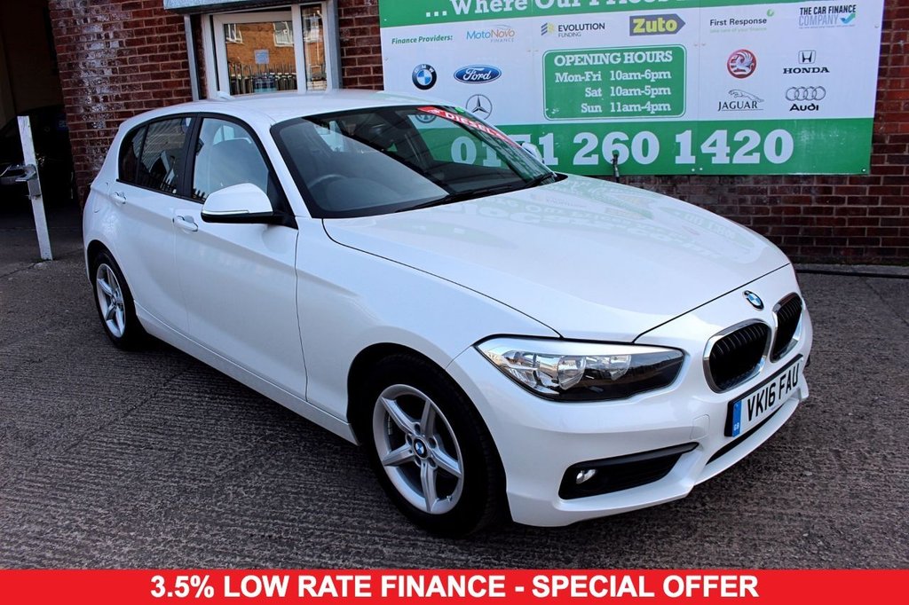 2016 16 BMW 1 SERIES 1.5 116D ED PLUS 5d 114 BHP