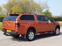 USED 2014 64 FORD RANGER 3.2 WILDTRAK 4X4 DCB TDCI 1d AUTO 197 BHP FULL HISTORY + SAT NAV + P, SENSORS