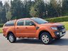 USED 2014 64 FORD RANGER 3.2 WILDTRAK 4X4 DCB TDCI 1d AUTO 197 BHP FULL HISTORY + SAT NAV + P, SENSORS