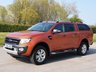 USED 2014 64 FORD RANGER 3.2 WILDTRAK 4X4 DCB TDCI 1d AUTO 197 BHP FULL HISTORY + SAT NAV + P, SENSORS