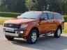 USED 2014 64 FORD RANGER 3.2 WILDTRAK 4X4 DCB TDCI 1d AUTO 197 BHP FULL HISTORY + SAT NAV + P, SENSORS