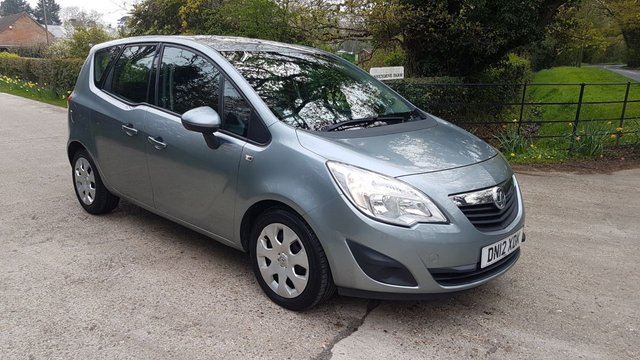 2012 12 Vauxhall Meriva 1.4 EXCLUSIV A/C 5d 99 BHP